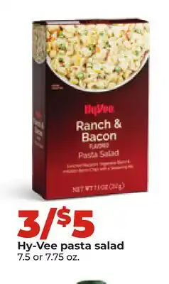 Hy-Vee Hy-Vee pasta salad offer