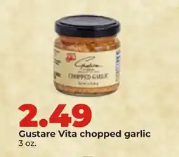 Hy-Vee Gustare Vita chopped garlic offer