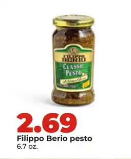 Hy-Vee Filippo Berio pesto offer