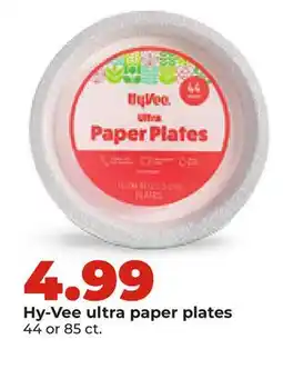 Hy-Vee Hy-Vee ultra paper plates offer