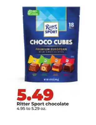 Hy-Vee Ritter Sport chocolate offer