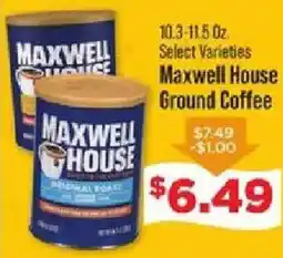 IGA Maxwell House Ground Coffee offer