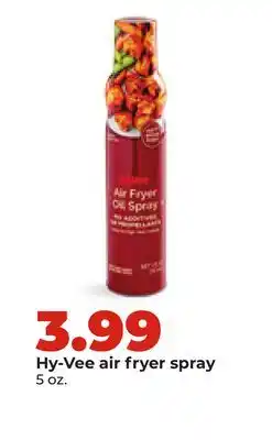 Hy-Vee Hy-Vee air fryer spray offer