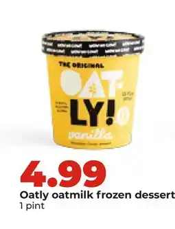Hy-Vee Oatly oatmilk frozen dessert offer