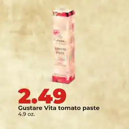 Hy-Vee Gustare Vita tomato paste offer