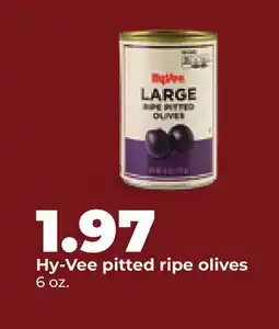 Hy-Vee Hy-Vee pitted ripe olives offer