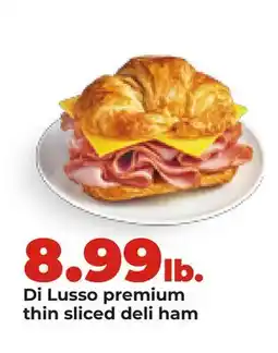 Hy-Vee Di Lusso premium thin sliced deli ham offer