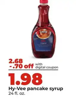 Hy-Vee Hy-Vee pancake syrup offer