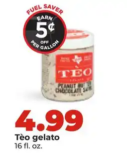 Hy-Vee Tèo gelato offer