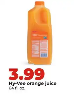 Hy-Vee Hy-Vee orange juice offer