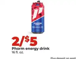 Hy-Vee Phorm energy drink offer