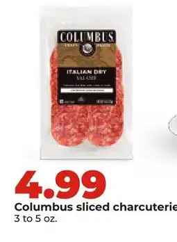 Hy-Vee Columbus sliced charcuterie offer
