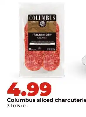 Hy-Vee Columbus sliced charcuterie offer