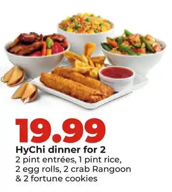 Hy-Vee HyChi dinner for 2 offer