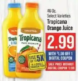 IGA Tropicana Orange Juice offer