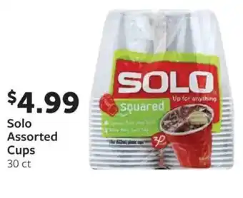 Fareway Solo assorted cups offer