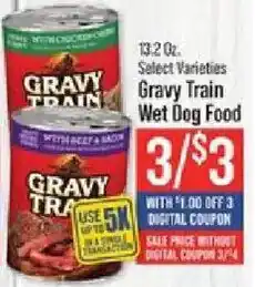 IGA Gravy Train Wet Dog Food offer