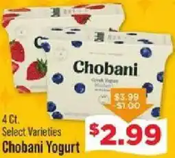 IGA Chobani Yogurt offer