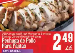 Market Basket Pechuga de pollo para fajitas offer