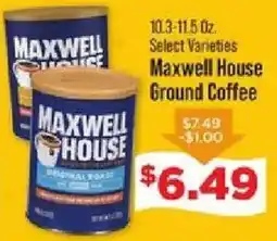 IGA Maxwell House Ground Coffee offer