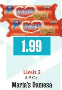 Market Basket Maria's gamesa offer
