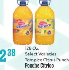 Market Basket Tampico citrus punch ponche cítrico offer