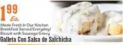 Market Basket Galleta con salsa de salchicha offer