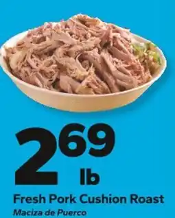 Save a Lot Fresh Pork Cushion Roast Maciza de Puerco offer