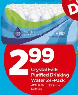 Save a Lot Crystal Falls Purified Drinking Water offer