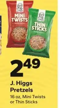 Save a Lot J. higgs pretzels offer