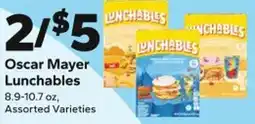 Save a Lot Oscar mayer lunchables offer