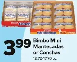 Save a Lot Bimbo mini mantecadas or conchas offer