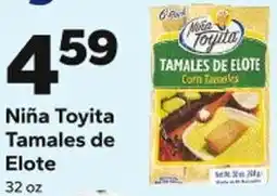 Save a Lot Niña toyita tamales de elote offer