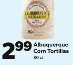 Save a Lot Albuquerque corn tortillas offer