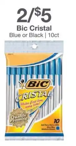Kinney Drugs Bic Cristal offer