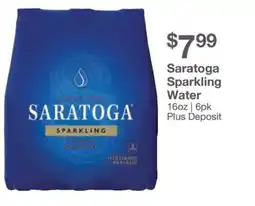 Kinney Drugs Saratoga sparkling water offer
