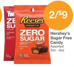 Kinney Drugs Hershey's SUGAR Sugar Free offer