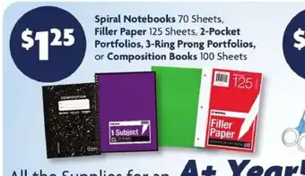 Family Dollar School Supplies offer
