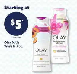 Family Dollar Olay Body Wash 12.3 oz offer