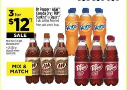Dollar General Dr Pepper, A&W, Canada Dry, 7UP, Sunkist, Squirt offer