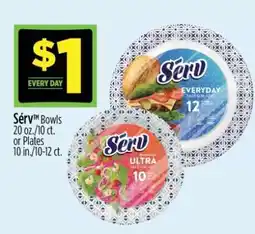 Dollar General Sérv Bowls or Plates offer