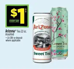 Dollar General Arizona Tea 22 oz offer