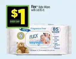 Dollar General Flex Baby Wipes offer
