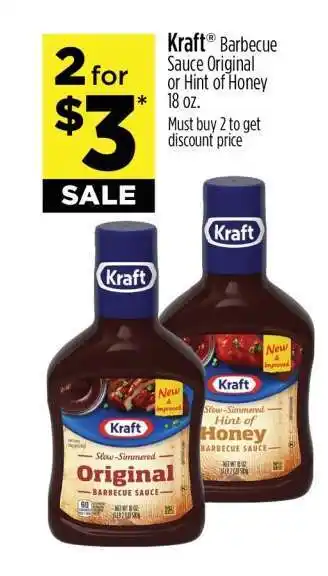 Dollar General Kraft Barbecue Sauce offer