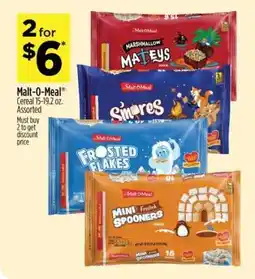 Dollar General Malt O Meal offer