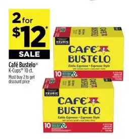 Dollar General Café Bustelo K-Cups 10 ct offer