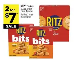 Dollar General RITZ Crackers or Bits offer
