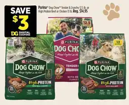 Dollar General Purina Dog Chow offer