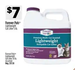 Dollar General Forever Pals Lightweight Cat Litter 5 lb offer