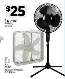 Dollar General True Living Oscillating Fan 16 in offer